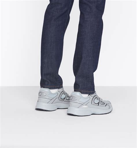 dior b30 grey mesh|B30 Sneaker Dior Gray Mesh and Technical Fabric .